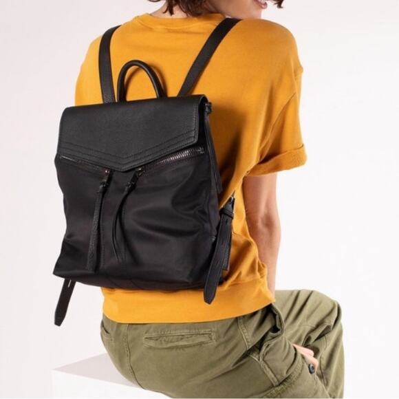 NWT Botkier mini backpack black Nylon - Picture 3 of 6